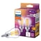 Philips Philips Ultra Definition A15 E12 (Candelabra) LED Bulb Soft White 60 Watt Equivalence 2 pk 573394 - alternate 1